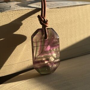 Fluorite Gem Necklace